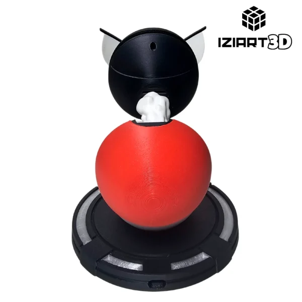 humidificador pokémon gastly en 3d espalda umidificador pokémon gastly en 3d espalda