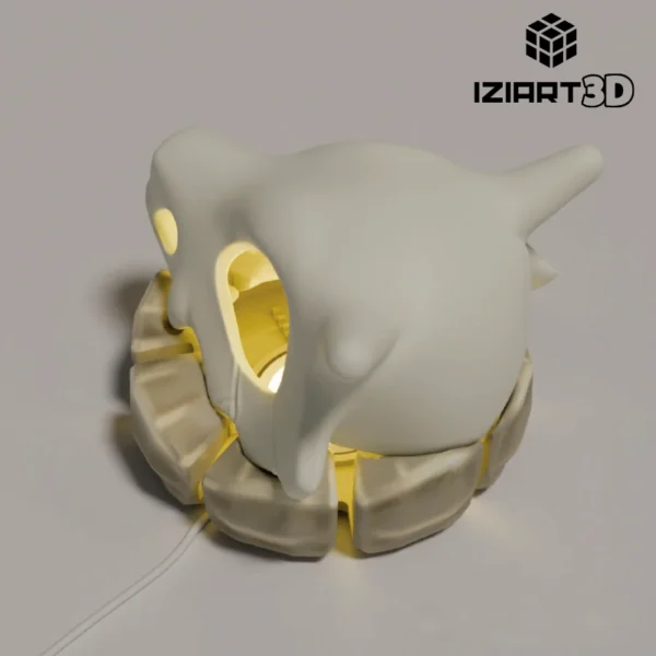 Cubone cabeza Lámpara pokémon 3d Lima Perú 2 Cubone cabeza Lámpara pokémon 3d Lima Perú 2