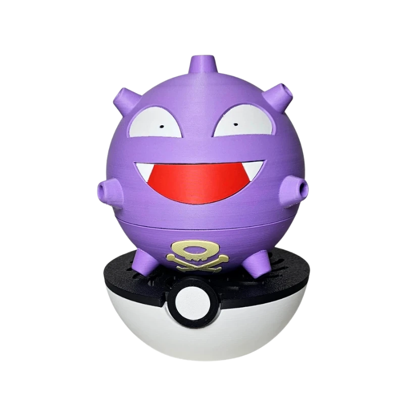 Figuras 3D anime en Perú koffing pokémon