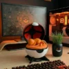 Pokebola pokémon con charmander durmiendo en su pokeball regalos 3d