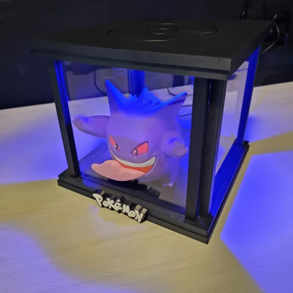 Lámpara led Gastly 3d anime pokémon-5